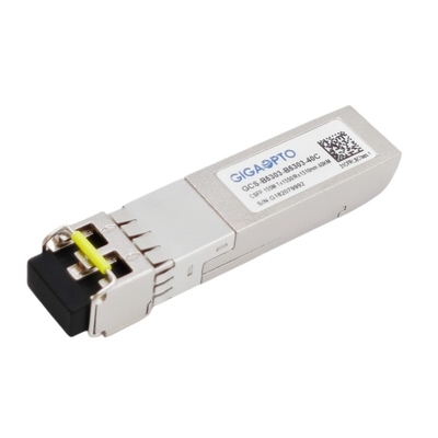 Διπλά BIDI 40km TX1550nm RX1310nm SM DOM πομποδεκτών LC 100BASE BX CSFP
