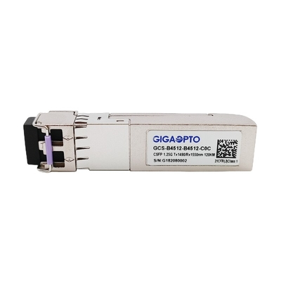 ΔΙΠΛΌΣ BIDI 120KM TX1490 RX1550 SM LC ΠΟΜΠΟΔΈΚΤΗΣ DOM 1000BASE CSFP