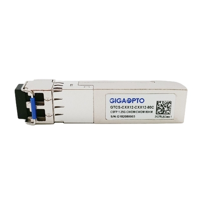 C47 SM 1000BASE CWDM CSFP ΔΙΠΛΆ BIDI 80KM TX C51 RX DOM ΠΟΜΠΟΔΕΚΤΏΝ LC