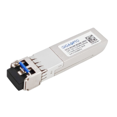 10G συμπαγής διπλός BIDI πομποδέκτης 20km SFP+ DOM LC