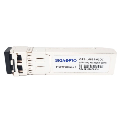 Ενότητα 300m καναλιών ινών SFP+ 10G FC 850nm MMF DOM LC