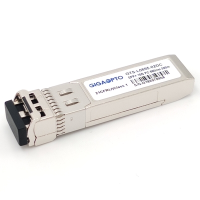Ενότητα 300m καναλιών ινών SFP+ 10G FC 850nm MMF DOM LC