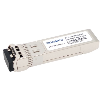 8G ενότητα 300m DOM LC MMF πομποδεκτών ινών καναλιών 8GFC SFP+ SW 850nm ινών