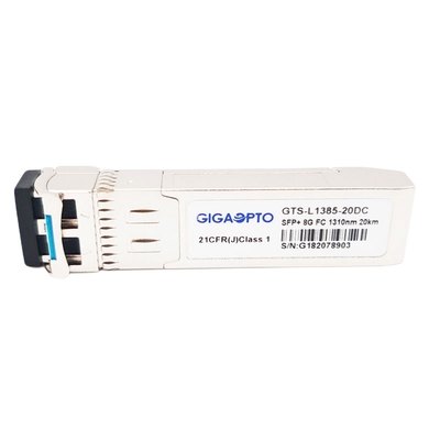 8G DOM πομποδεκτών καναλιών SFP+ 1310nm 20km LC SMF ινών μπροκάρ