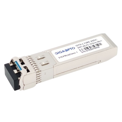 DOM ενότητας SMF 1310nm 25km LC πομποδεκτών καναλιών ινών SFP+ 8G FC