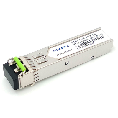 3g-SDI ενιαία ενότητα 1270nm-1610nm 40KM SMF LC DDM μη MSA συσκευών αποστολής σημάτων SFP CWDM