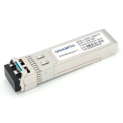 Τηλεοπτική SFP 1310nm διπλή οπτική ενότητα 10km συσκευών αποστολής σημάτων μη MSA 12g-SDI DOM LC