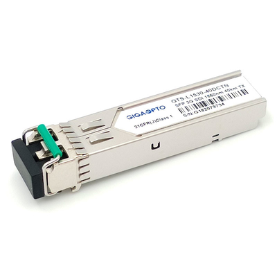 Τηλεοπτικός SFP πομποδέκτης TX μόνο 1550nm 40km τηλεοπτική παθολογική ενότητα DDM μη MSA 3G SDI συσκευών αποστολής σημάτων σχεδίων ενιαία