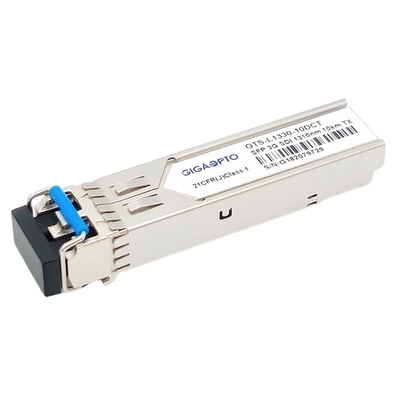 Τηλεοπτική TX1310nm ενιαία οπτική συσκευή αποστολής σημάτων 10km DOM MSA SD SDI 3G SDI SFP LC για το SD HD 3G SDI