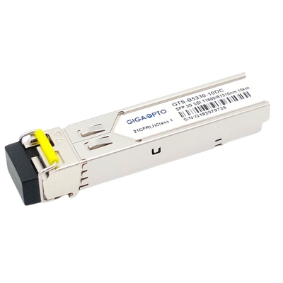 3Gb/S ενιαία ενότητα TX1550nm RX1310nm 10km τηλεοπτική παθολογική ενότητα DDM MSA BiDi SFP τρόπου πομποδεκτών σχεδίων