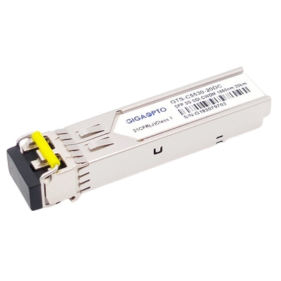 3G τηλεοπτικό CWDM SFP κανάλι 20KM DOM MSA ενότητας 1270~1610nm πομποδεκτών SDI HD LC καρφίτσα-έξω