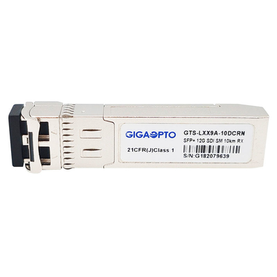 Τηλεοπτικός SFP δέκτης 1310nm 10km LC ΜΗ MSA 12G SDI για 12G 6G 3G HD SD-SD