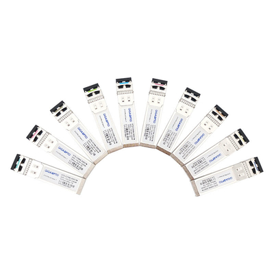 12Gb/S CWDM 1270 ενιαία οπτική ψηφιακή διαγνωστική συσκευή αποστολής σημάτων 20km LC πομποδεκτών 1450nm τηλεοπτική SFP