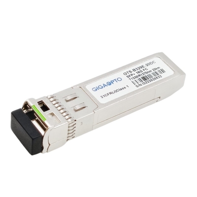 16G FC 20km ενότητα TX1330 RX1270nm πομποδεκτών καναλιών ινών SFP+
