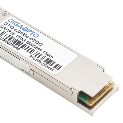 Πομποδέκτης 100m DOM LC 100GBASE-SWDM4 QSFP28 850nm-940nm MMF