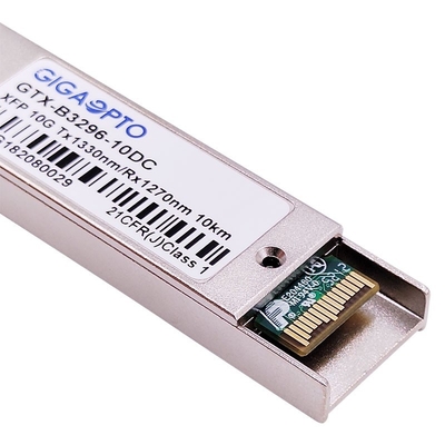 Ενότητα 1330nm πομποδεκτών BIDl 10Gbps XFP/DOM 1270nm 10km LC