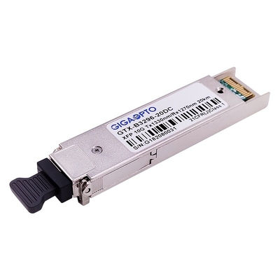 LC οπτική ενότητα πομποδεκτών DOM 10Gbps BIDI XFP ELR 1270nm/1330nm 20km