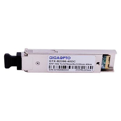 WDM DOM 10Gbps XFP ενότητα πομποδεκτών ινών 1270nm/1330nm 40km