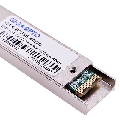 WDM DOM 10Gbps XFP ενότητα πομποδεκτών ινών 1270nm/1330nm 40km