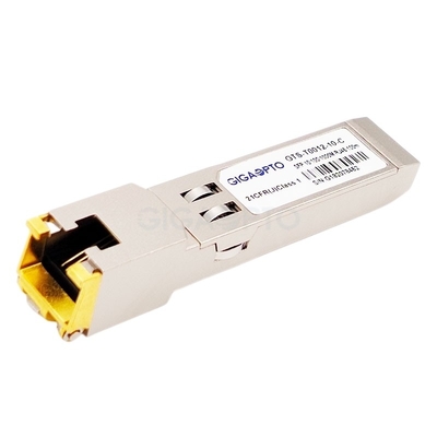 Οπτική ενότητα πομποδεκτών χαλκού SFP 10/100/1000base-τ για το glc-TA
