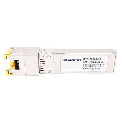 10gbase-τ χαλκός Cisco SFP-10g-τ-Χ συμβατή ενότητα πομποδεκτών RJ45