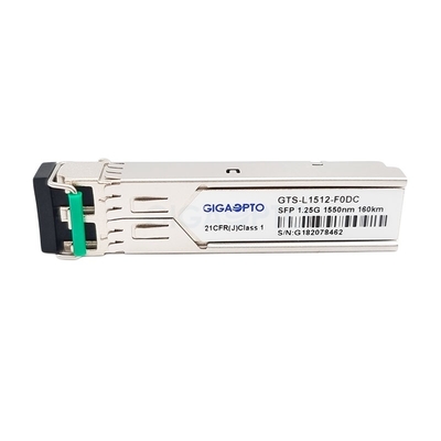 SFP 1550nm 160km ενότητα 1.25G 1000base-ZX Cisco glc-zx-sm-160 οπτικής ίνας