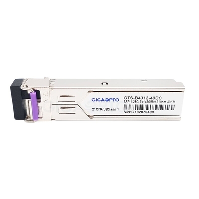 1000base-BX αμφίδρομο SFP Cisco συμβατό SFP 40km SMF για την glc-bx40-DA