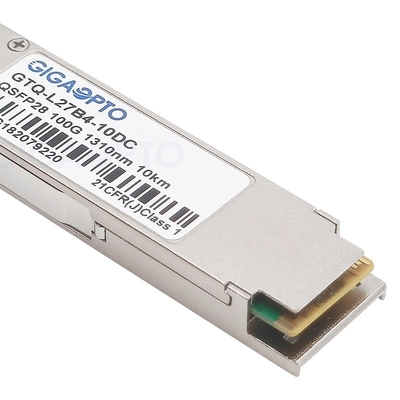 Συμβατός πομποδέκτης SMF 10km QSFP28 CWDM4 Cisco για το qsfp-100g-4wdm-s