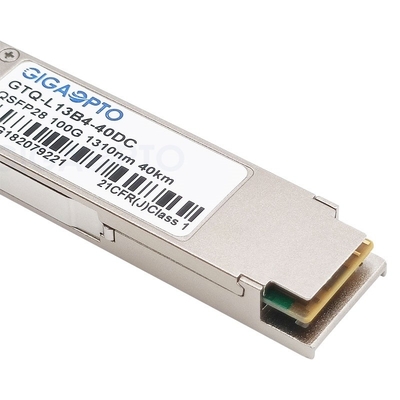 QSFP28 40km οπτική ενότητα πομποδεκτών SMF LC για τη Cisco qsfp-100g-er4l-s