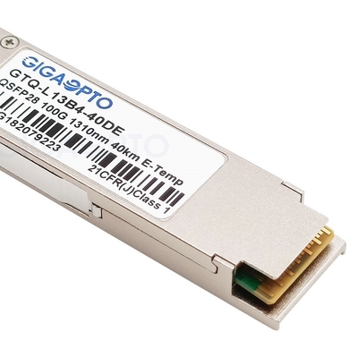 ενότητα πομποδεκτών ινών 1310nm LWDM για τη Cisco qsfp-100g-er4l-Χ