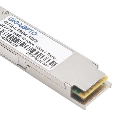 ενότητα 10km πομποδεκτών 100G LR4 QSFP28 για τη Cisco qsfp-100g-lr4-Ι βιομηχανική
