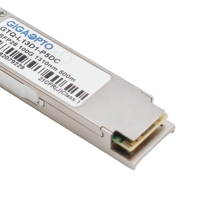 Ενιαία ενότητα 500m LC πομποδεκτών λάμδα QSFP28 οπτική για τη Cisco qsfp-100g-Δρ-s