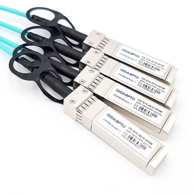Ξεμπλοκάρισμα Cisco qsfp-4x10g-AOC συμβατό QSFP+ σε 4x10G SFP+