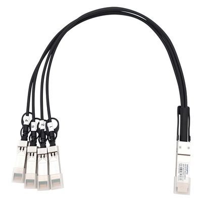40G QSFP+ 4 στο ξεμπλοκάρισμα DAC Χ 10G SFP+ για το qsfp-4sfp10g-$cu της Cisco