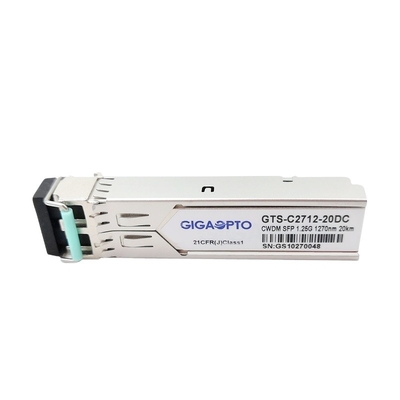 πομποδέκτης SMF 20km 1270-1610nm 1000base-CWDM SFP για τη Cisco CWDM-SFP-xxxx-20