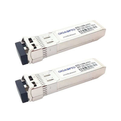 10GBASE EZR 100km συμβατή ενότητα πομποδεκτών ινών 1550nm HPE για SFP-10g-ZR100