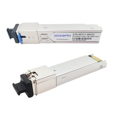 Ενότητα 20km Sc πομποδεκτών ZTE/Huawei/Fiberhome EPON OLT PX20+++ SFP 7dBm