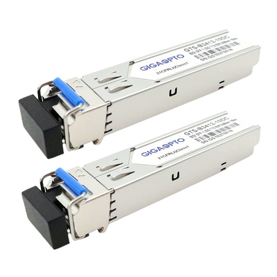 Glc-bx-u συμβατό SFP BiDi 1.25G Ethernet TX1310nm RX1490nm 10km SMF της Cisco