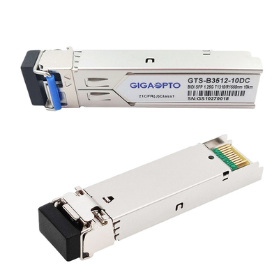 T1310nm/συμβατός SFP BIDI πομποδέκτης 10km R1550nm Cisco glc-bx-10U