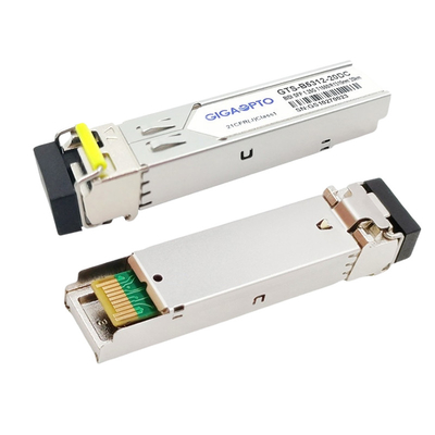 1000base-BX πομποδέκτης της Cisco SFP TX1550nm/RX1310nm 20km SMF glc-bx-20D