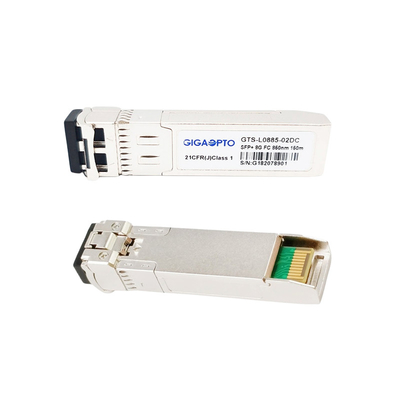 850nm συμβατός 8GFC πομποδέκτης 150m MMF ινών της Cisco ds-SFP-fc8g-SW