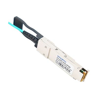 100G QSFP28 στο ενεργό οπτικό καλώδιο AOC 4x25G SFP28 για τη Cisco qsfp-4sfp25g-AOC