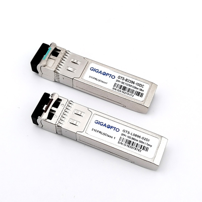 Οπτικός δέκτης SFP+ με μονό τρόπο με τύπο συνδέσμου DDM