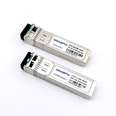 Οπτικός δέκτης δέκτη 10G SFP+ με μήκος κύματος 3 ετών 850nm/1310nm/1550nm