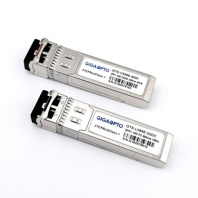 Συνδετήρας LC Fibre Channel SFP με 100000 ώρες MTBF και βάρος 25g